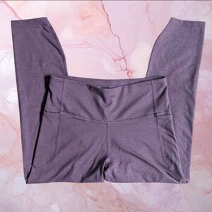 UNDER ARMOUR Meridian Fitted Ankle Leggings Heathered Plum Size M